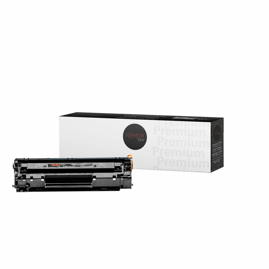Premium Tone Toner Cartridge - Alternative for Hewlett Packard CF283X / 83X - Black - 2400 Pages - 1 Pack