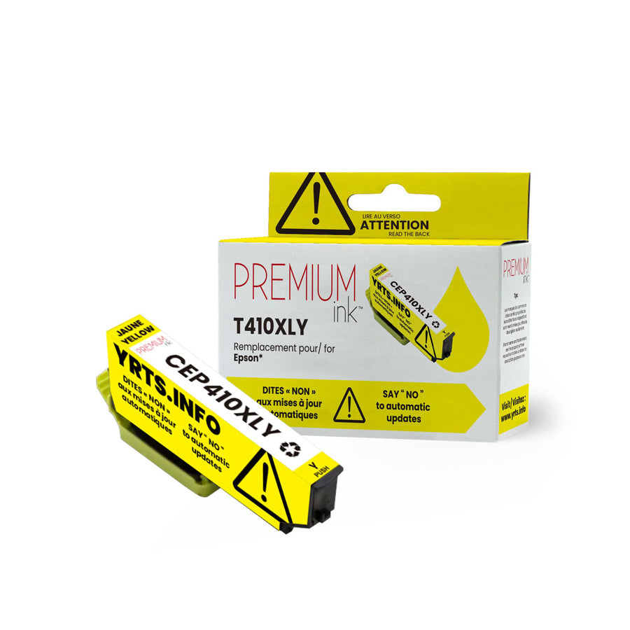Premium Ink Ink Cartridge - Alternative for Epson T410XL420 - Yellow - 500 Pages - 1 Pack
