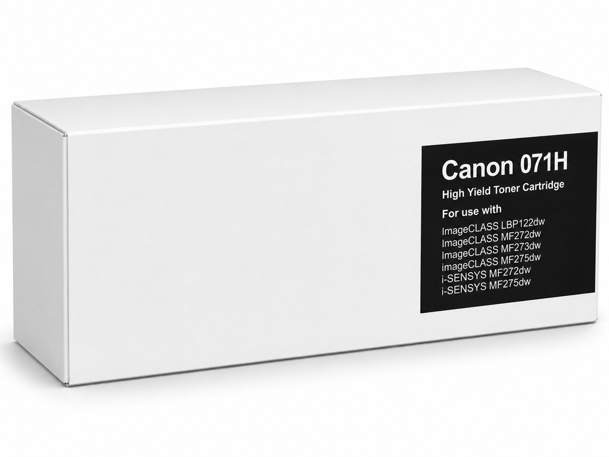 Compatible Canon 071H High Yield Toner Cartridge (2500 pages) With chip