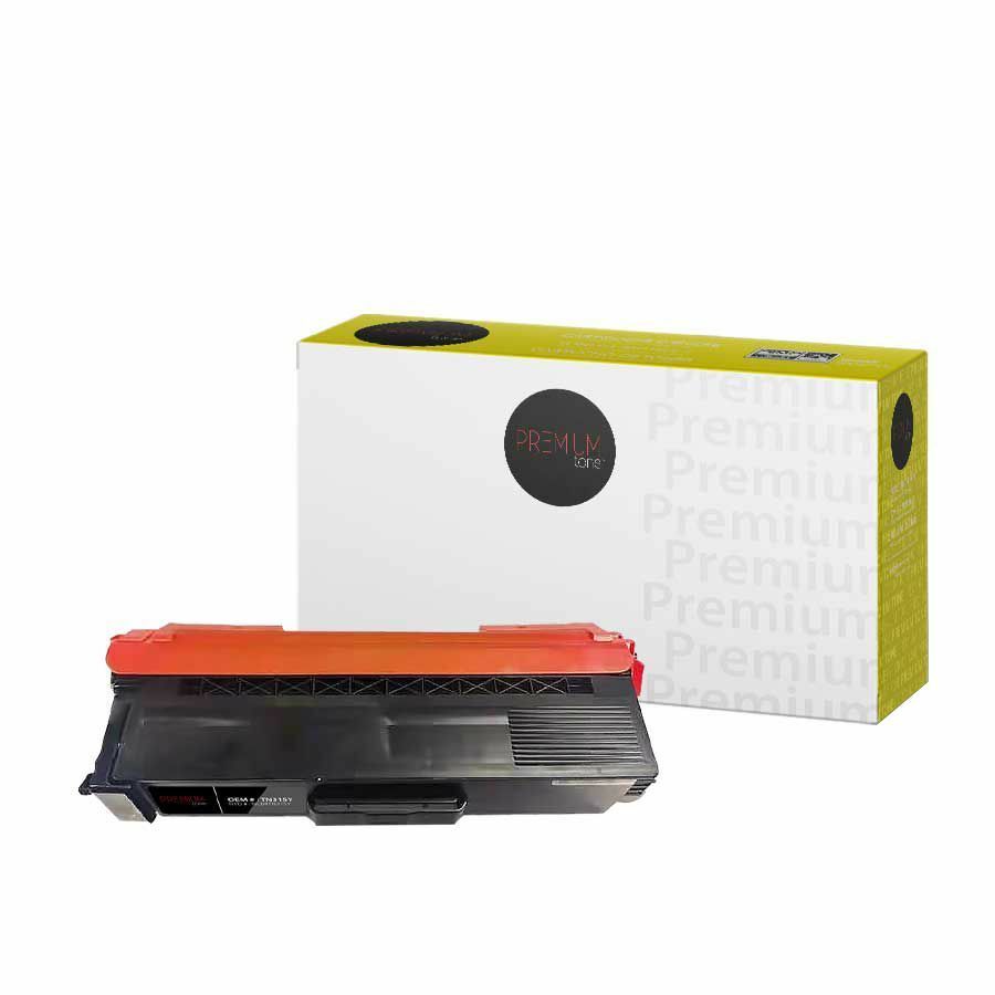 Premium Tone Toner Cartridge - Alternative for Brother TN315Y - Yellow - 3500 Pages - 1 Pack