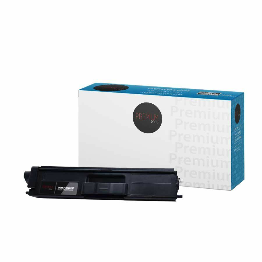 Premium Tone Toner Cartridge - Alternative for Brother TN439C - Cyan - 9000 Pages - 1 Pack