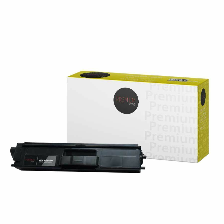 Premium Tone Toner Cartridge - Alternative for Brother TN439Y - Yellow - 9000 Pages - 1 Pack