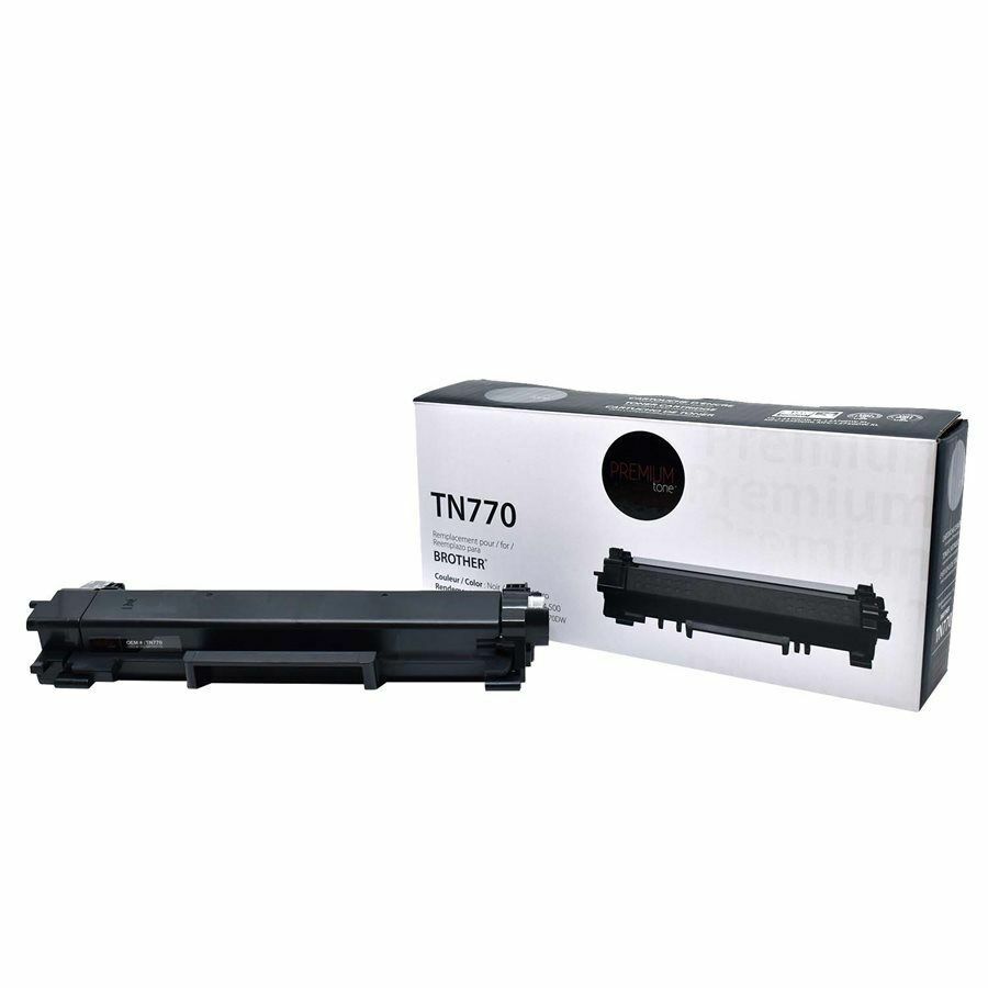 Premium Tone Toner Cartridge - Alternative for Brother TN770 - Black - 4500 Pages - 1 Pack