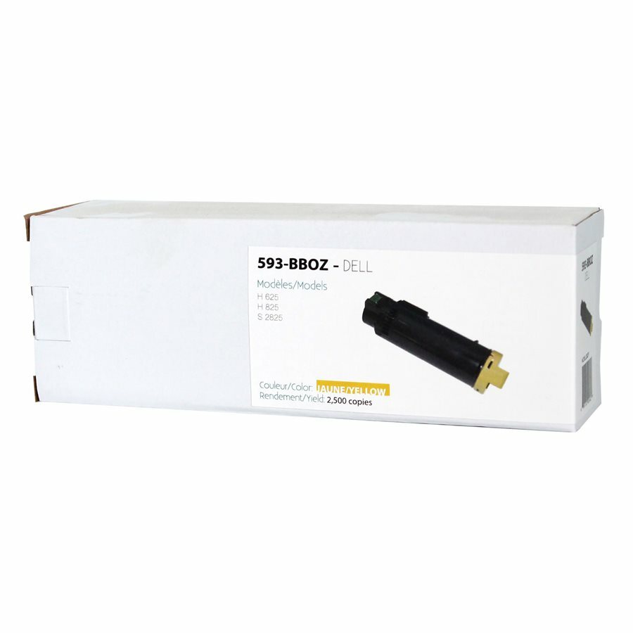 Premium Tone Toner Cartridge - Alternative for Dell 593-BBOZ / 3P7C4 - Yellow - 2500 Pages - 1 Pack