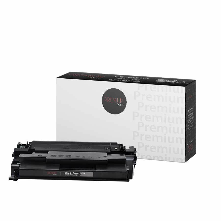 Premium Tone Toner Cartridge - Alternative for Canon 2200C001 / 052H - Black - 9200 Pages - 1 Pack