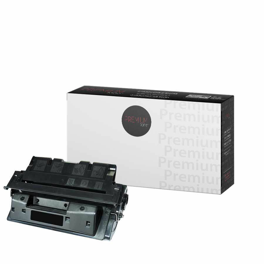 Premium Tone Toner Cartridge - Alternative for Hewlett Packard C8061X / 61X - Black - 10000 Pages - 1 Pack