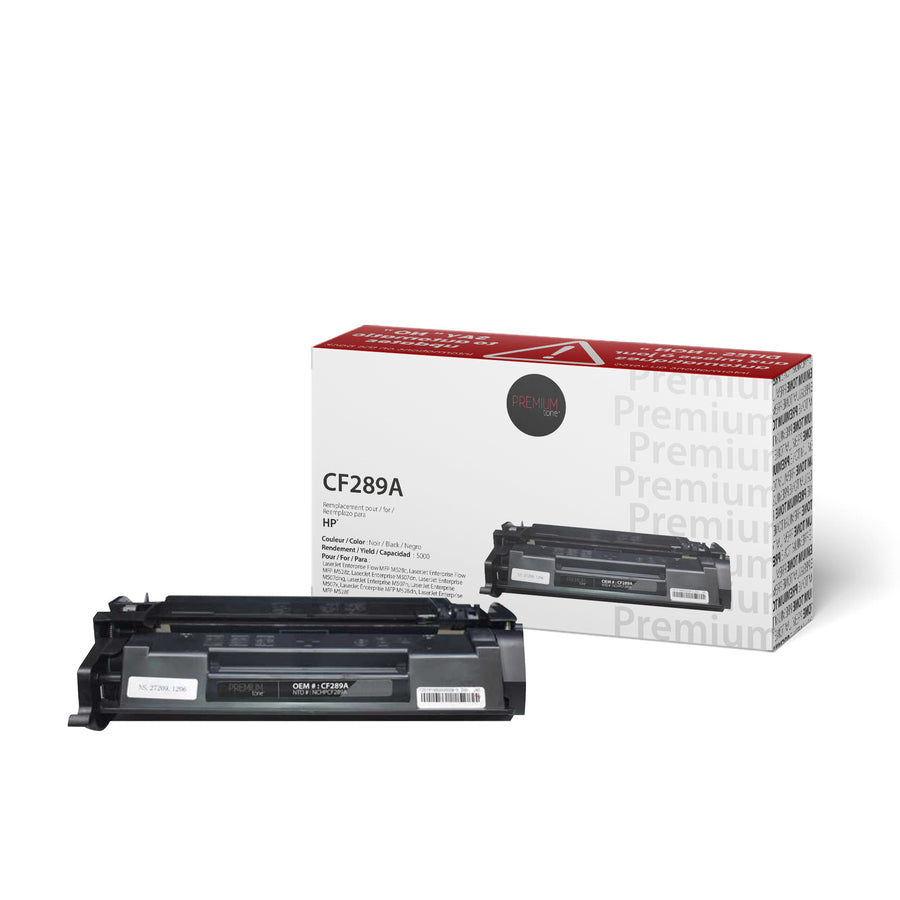 Premium Tone Toner Cartridge - Alternative for Hewlett Packard CF289A / 89A - Black - 5000 Pages - 1 Pack