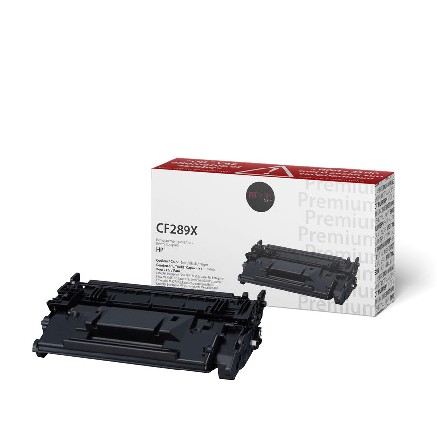 Premium Tone Toner Cartridge - Alternative for Hewlett Packard CF289X / 89X - Black - 10000 Pages - 1 Pack