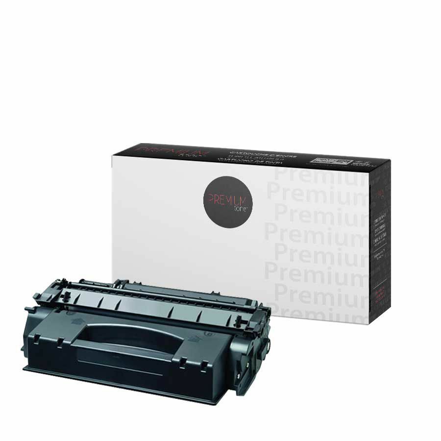 Premium Tone Toner Cartridge - Alternative for Hewlett Packard Q7553X / 53X - Black - 7000 Pages - 1 Pack