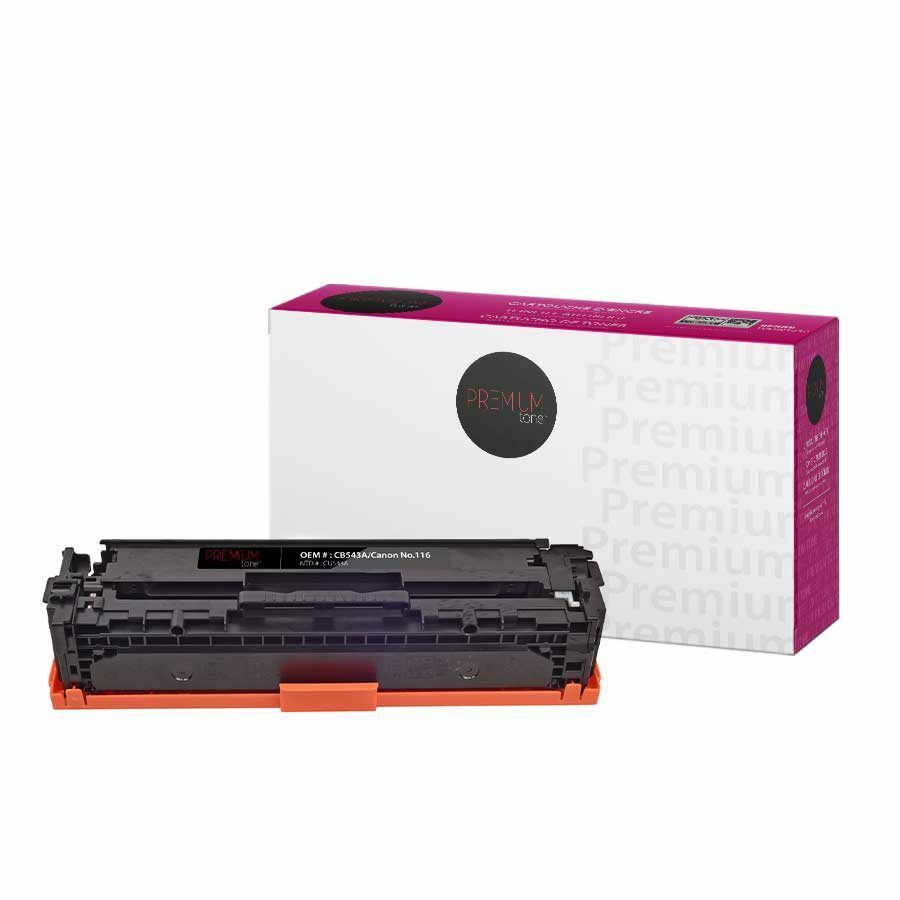 Premium Tone Toner Cartridge - Alternative for Canon No.116 / Hewlett Packard CB543A - Magenta - 1400 Pages - 1 Pack