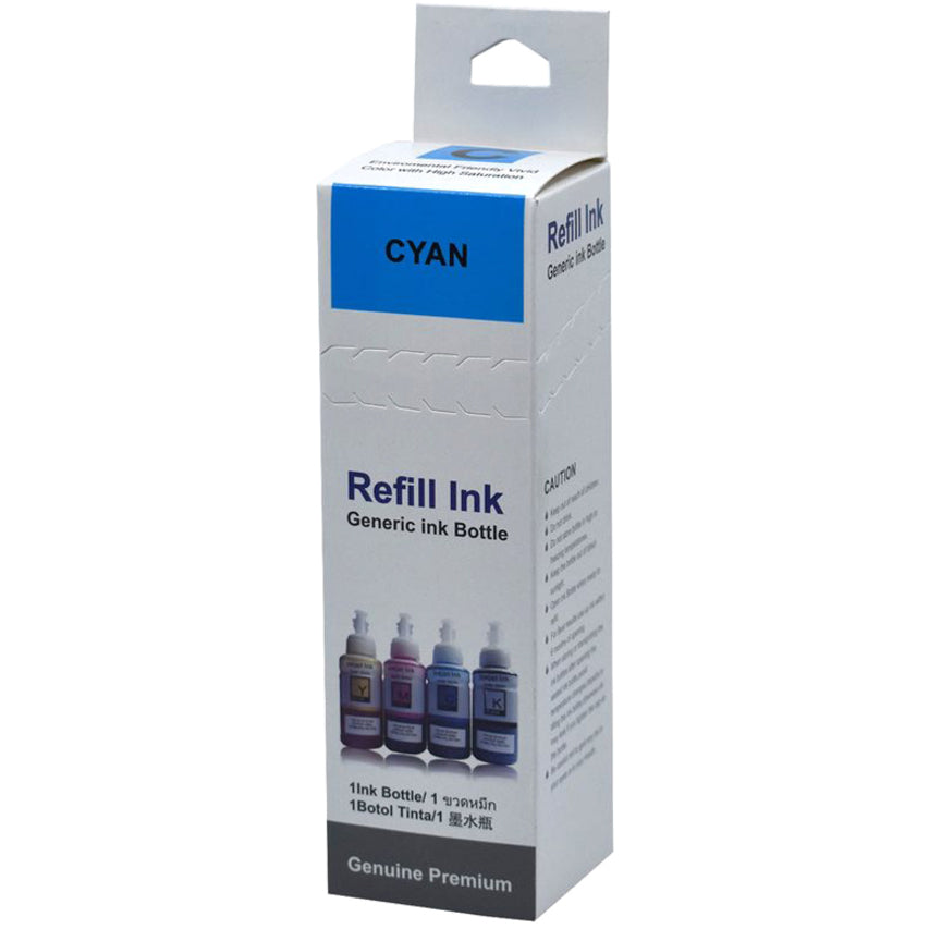 Premium Ink Ink Cartridge - Alternative for Epson T664220 / T664 - Cyan - 6500 Pages - 1 Pack