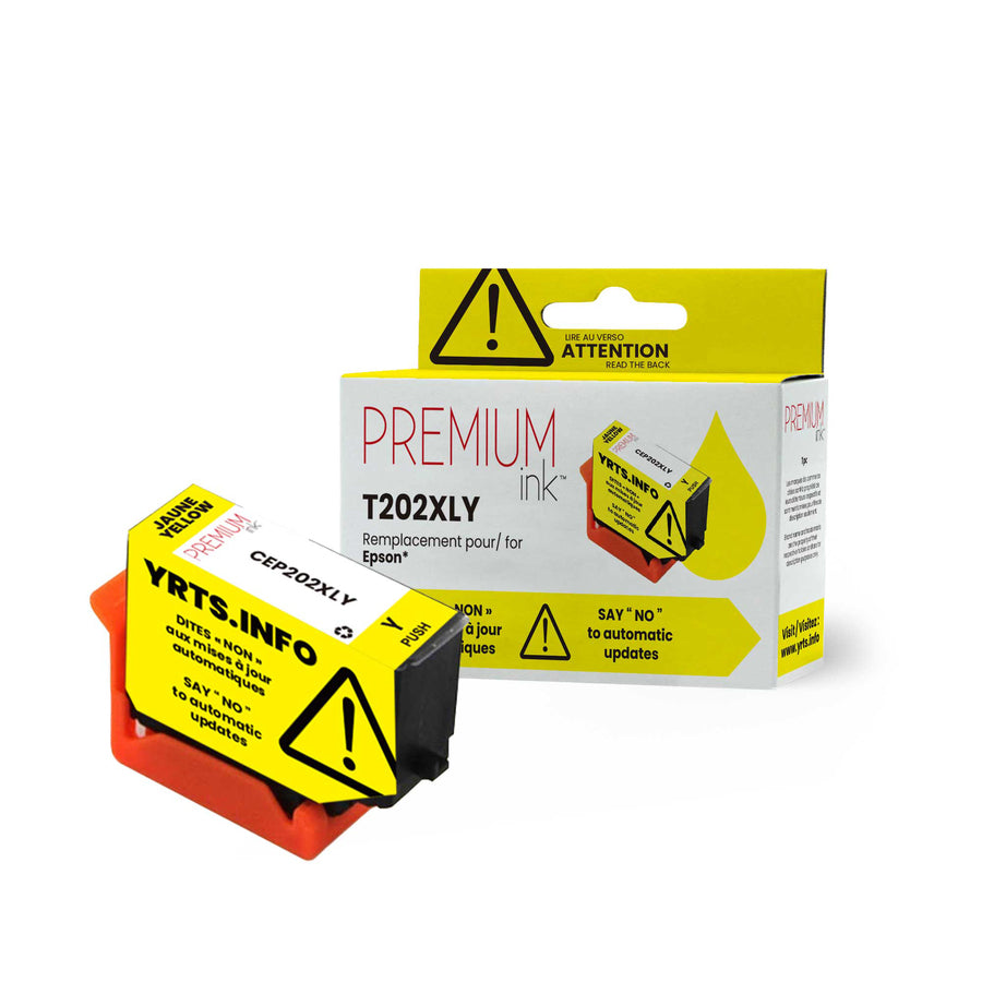 Premium Ink Ink Cartridge - Alternative for Epson T202XL420 / 202XL - Yellow - 470 Pages - 1 Pack