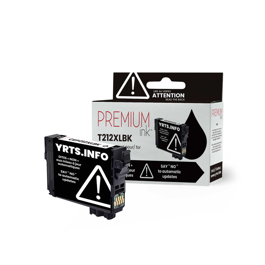 Premium Ink Ink Cartridge - Alternative for Epson T212XL120 - Black - 500 Pages - 1 Pack