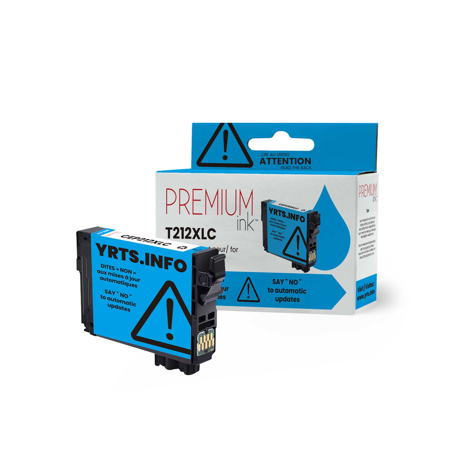 Premium Ink Ink Cartridge - Alternative for Epson T212XL220-S / 212LX220 - Cyan - 350 Pages - 1 Pack