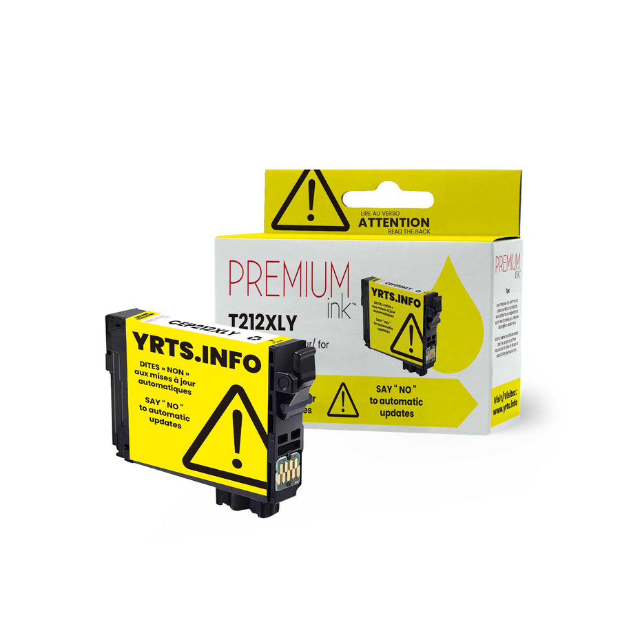 Premium Ink Ink Cartridge - Alternative for Epson T212XL420 - Yellow - 350 Pages - 1 Pack