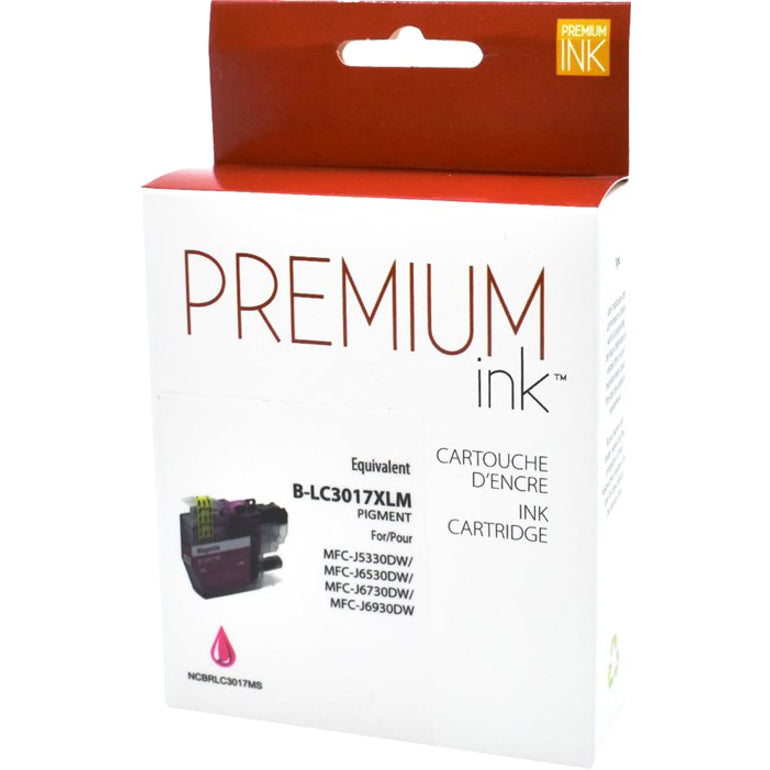 Premium Ink Ink Cartridge - Alternative for Brother LC3017MS - Magenta - 550 Pages - 1 Pack