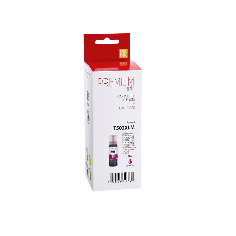 Premium Ink Ink Cartridge - Alternative for Epson T502 / T502320-S - Magenta - 6000 Pages - 1 Pack