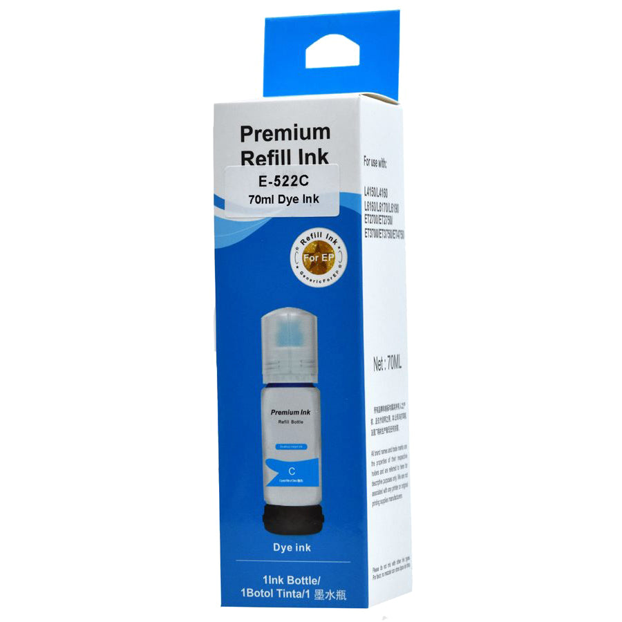 Premium Ink Ink Cartridge - Alternative for Epson T522220 / T522 - Cyan - 7500 Pages - 1 Pack