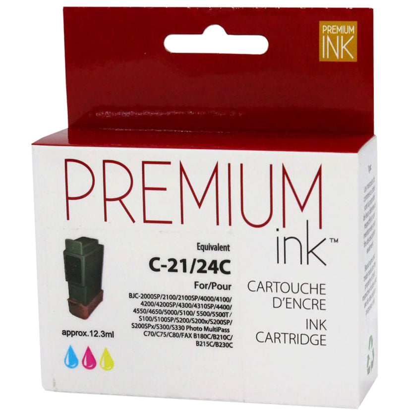 Premium Ink Ink Cartridge - Alternative for Canon BCI-21CLR - Tri-color - 140 Pages - 1 Pack