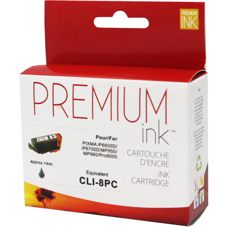 Premium Ink Ink Cartridge - Alternative for Canon CLI-8PC - Photo Cyan - 280 Pages - 1 Pack