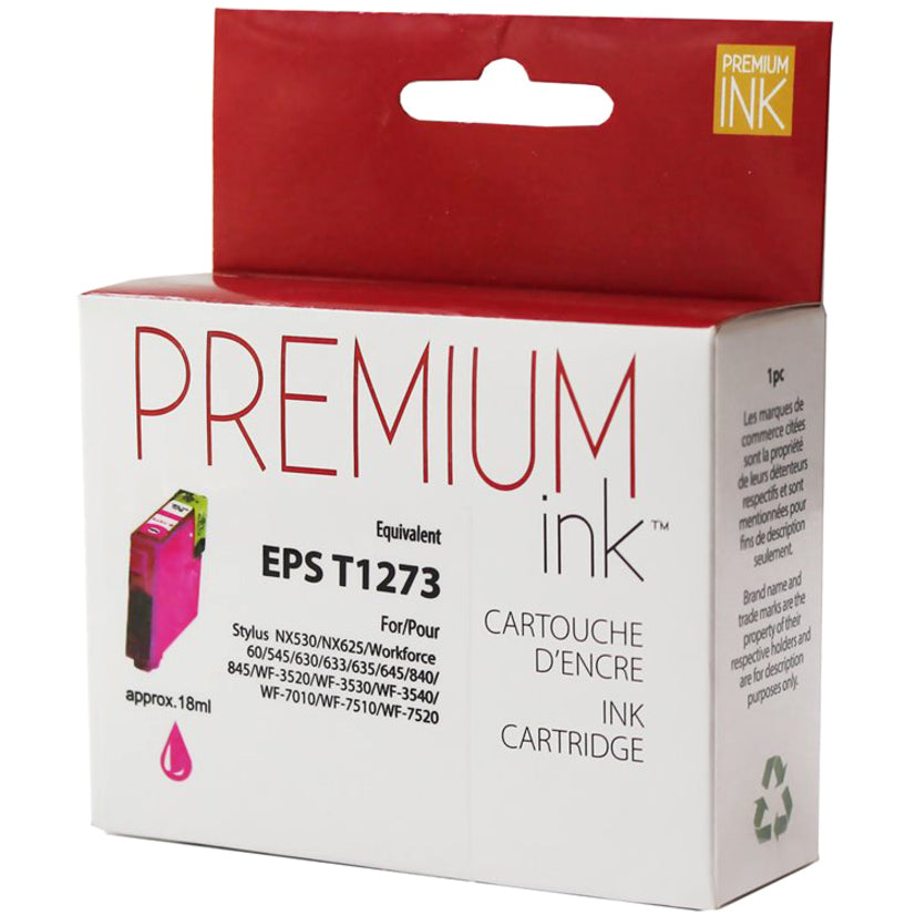 Premium Ink Ink Cartridge - Alternative for Epson T127320 - Magenta - 755 Pages - 1 Pack