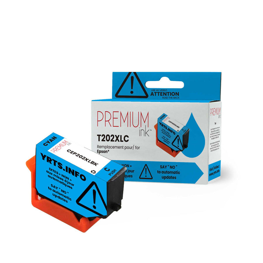 Premium Ink Ink Cartridge - Alternative for Epson T202XL220 / 202XL - Cyan - 470 Pages - 1 Pack