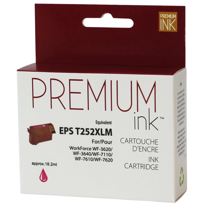 Premium Ink Ink Cartridge - Alternative for Epson T252XL320 - Magenta - 1100 Pages - 1 Pack