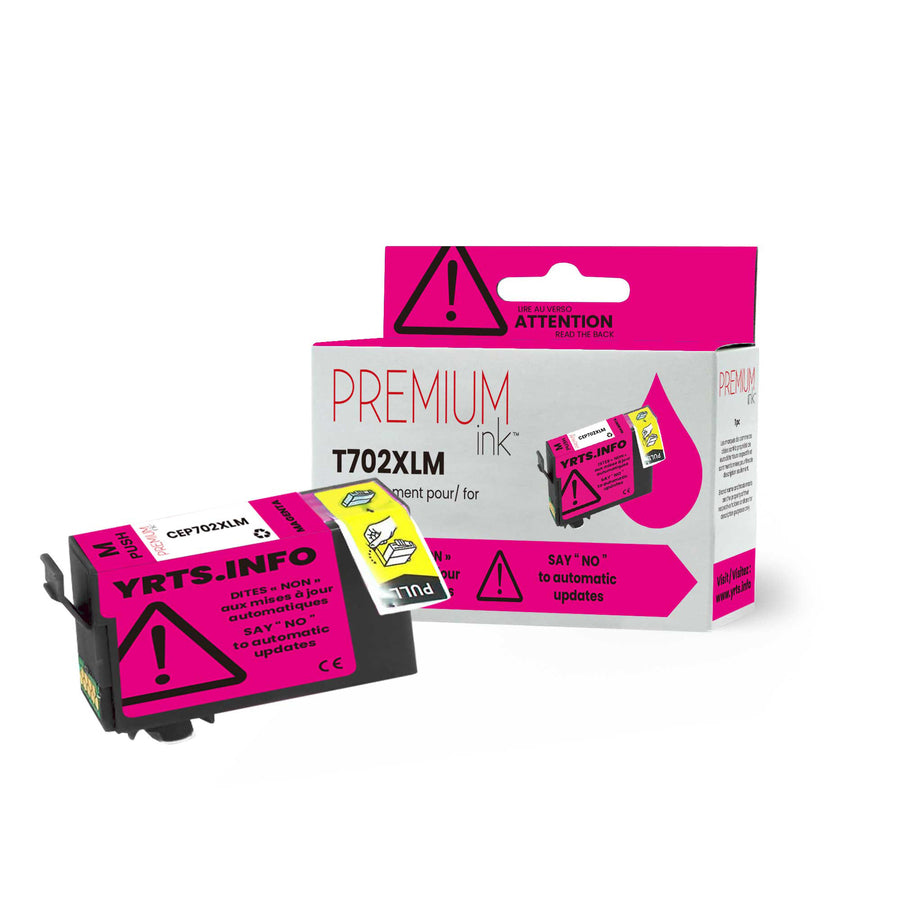 Premium Ink Ink Cartridge - Alternative for Epson T702XL320 - Magenta - 950 Pages - 1 Pack