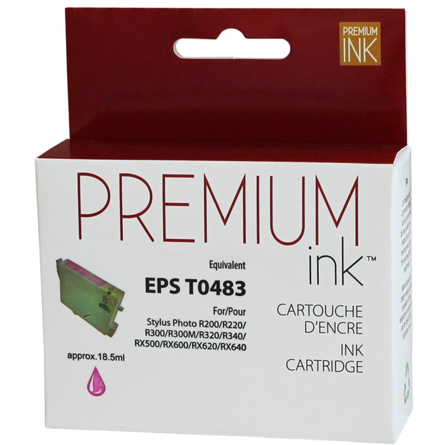 Premium Ink Ink Cartridge - Alternative for Epson T048320 - Magenta - 400 Pages - 1 Pack