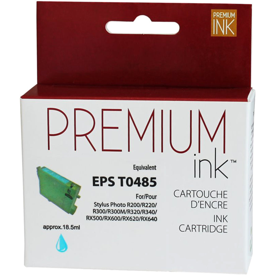 Premium Ink Ink Cartridge - Alternative for Epson T048520 - Light Cyan - 400 Pages - 1 Pack