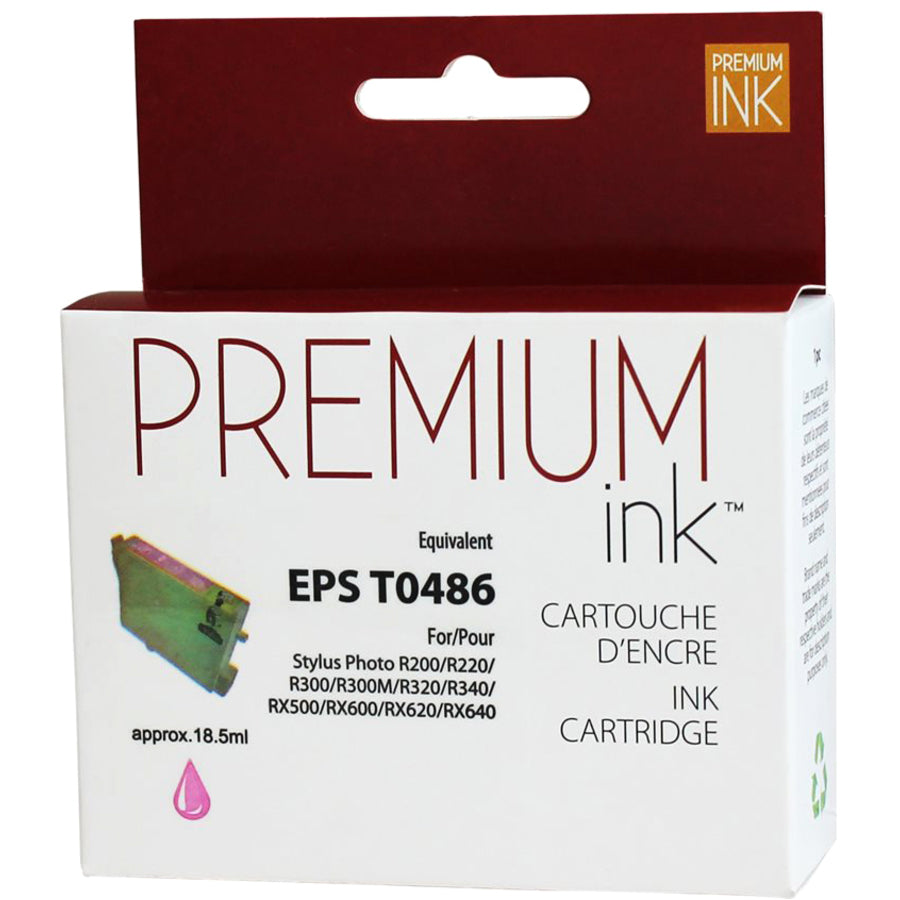 Premium Ink Ink Cartridge - Alternative for Epson T048620 - Light Magenta - 400 Pages - 1 Pack