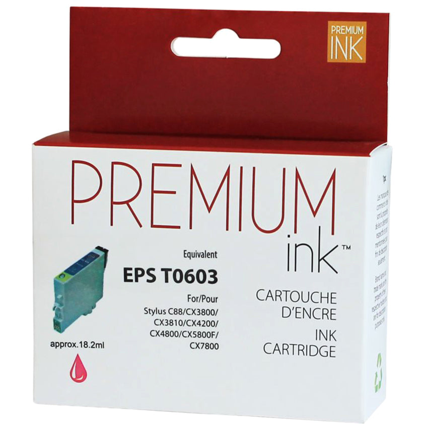 Premium Ink Ink Cartridge - Alternative for Epson T060320 - Magenta - 450 Pages - 1 Pack