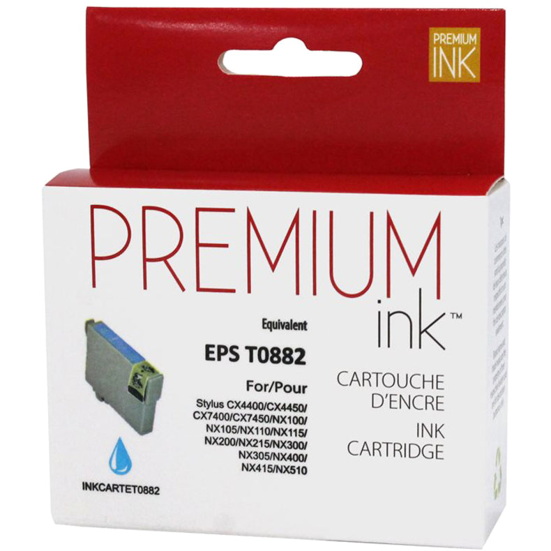 Premium Ink Ink Cartridge - Alternative for Epson T088220 - Cyan - 200 Pages - 1 Pack