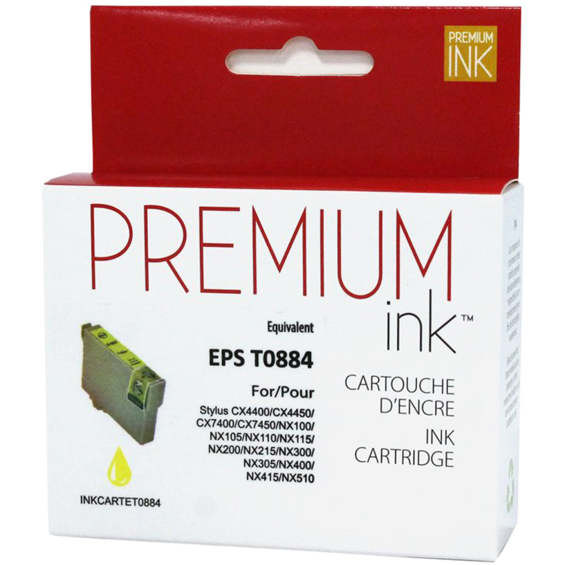 Premium Ink Ink Cartridge - Alternative for Epson T088420 - Yellow - 200 Pages - 1 Pack