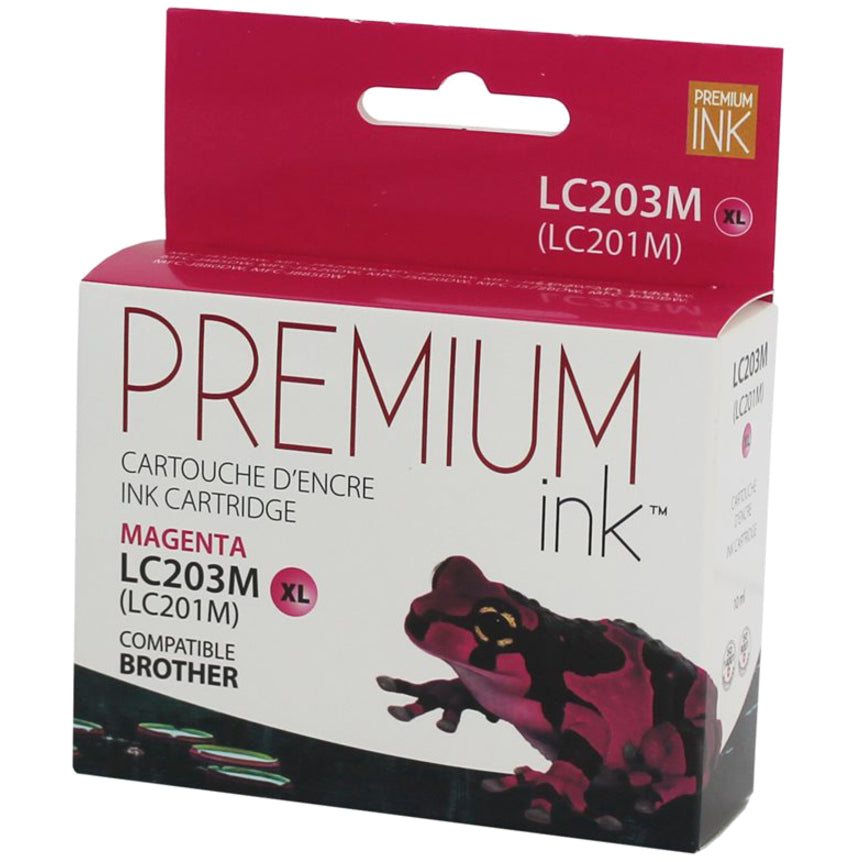 Premium Ink Ink Cartridge - Alternative for Brother LC203MS - Magenta - 550 Pages - 1 Pack