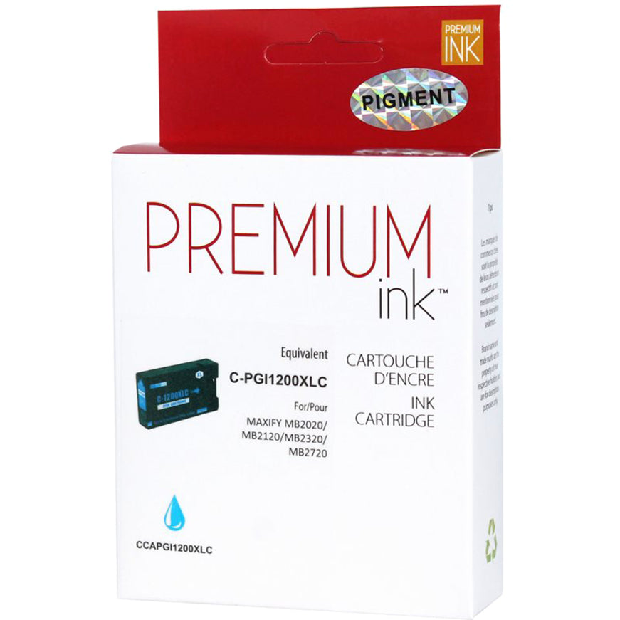 Premium Ink Ink Cartridge - Alternative for Canon PGI1200XLC - Cyan - 900 Pages - 1 Pack