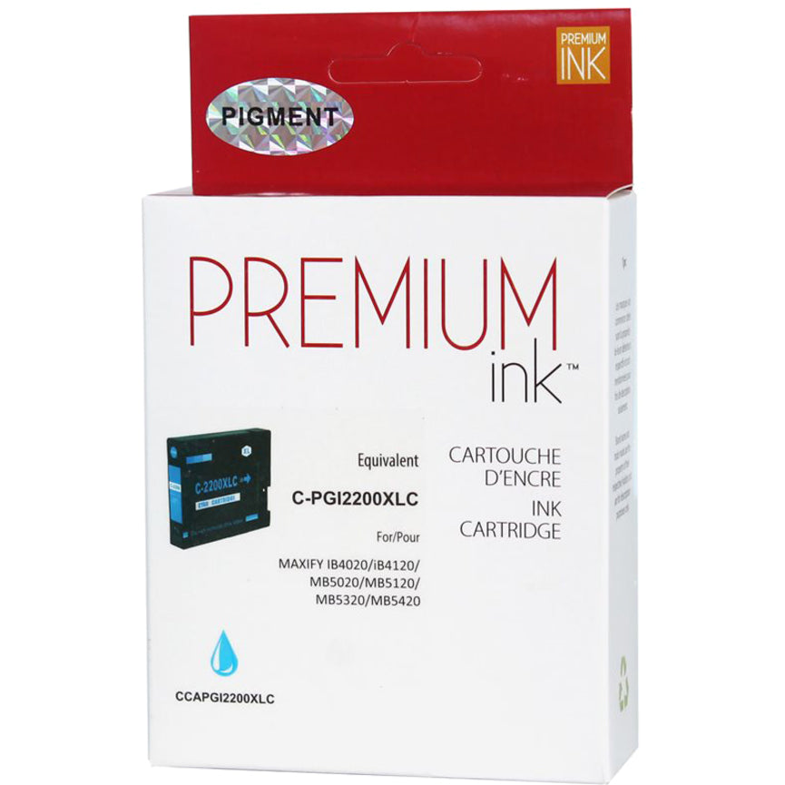 Premium Ink Ink Cartridge - Alternative for Canon PGI2200XLC - Cyan - 1500 Pages - 1 Pack