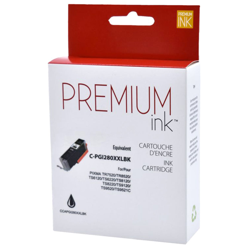 Premium Ink Ink Cartridge - Alternative for Canon PGI280XXLBK - Black - 600 Pages - 1 Pack