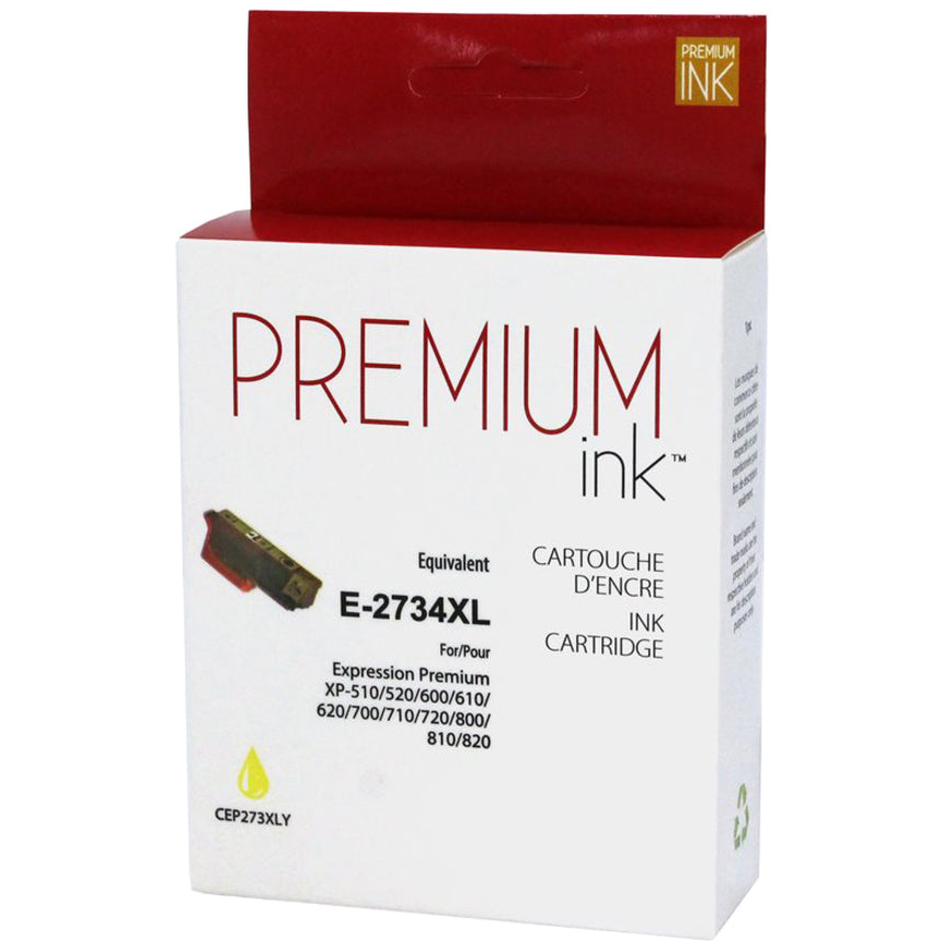 Premium Ink Ink Cartridge - Alternative for Epson T273XL420 / 273XL - Yellow - 650 Pages - 1 Pack