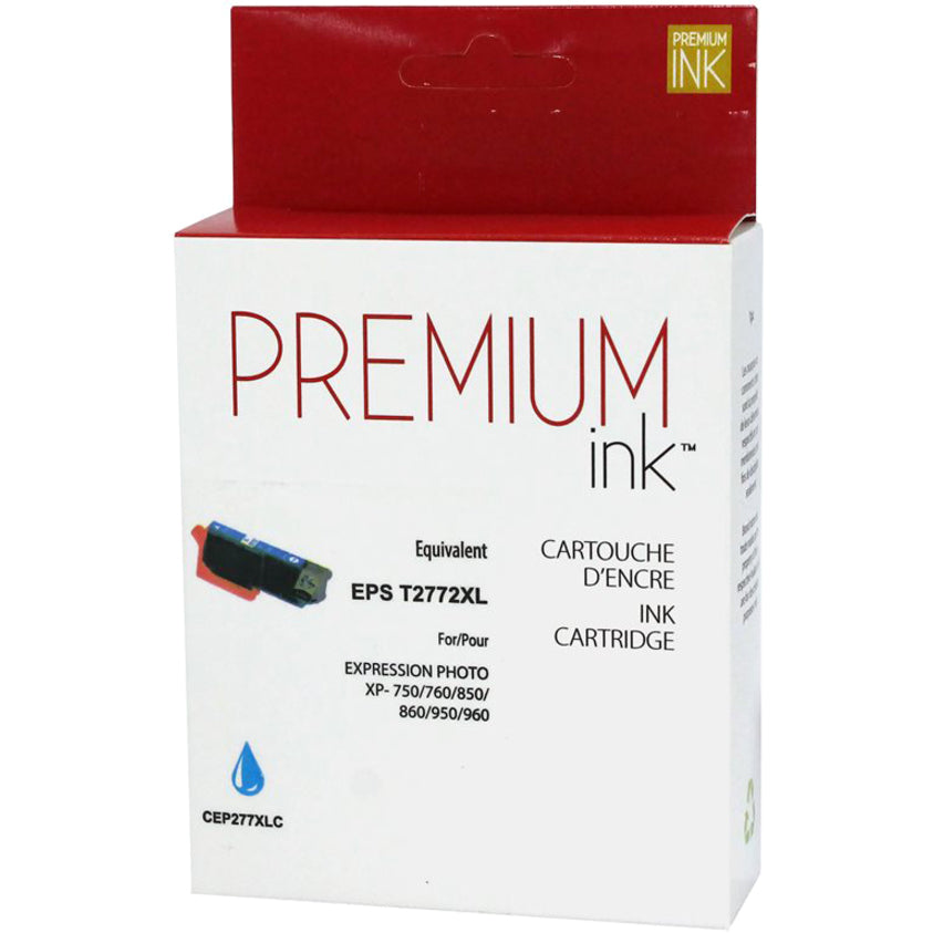 Premium Ink Ink Cartridge - Alternative for Epson T277XL220 - Cyan - 740 Pages - 1 Pack