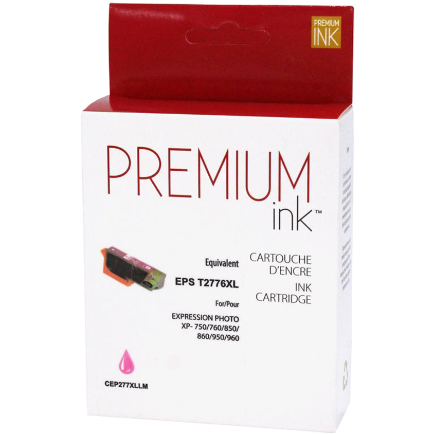 Premium Ink Ink Cartridge - Alternative for Epson T277XL620 - Light Magenta - 740 Pages - 1 Pack