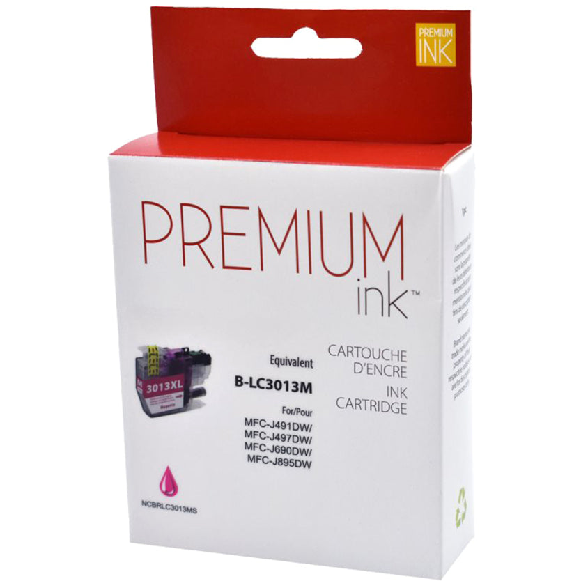 Premium Ink Ink Cartridge - Alternative for Brother LC3013MS - Pigment Magenta - 400 Pages - 1 Pack