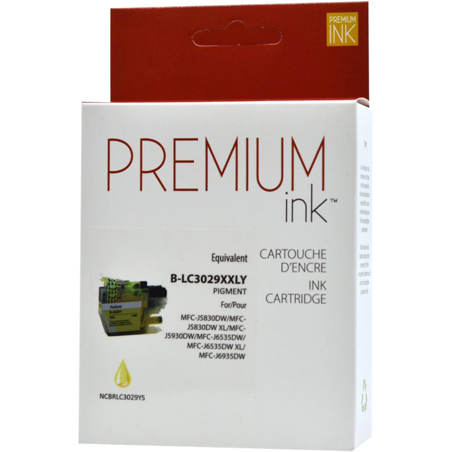 Premium Ink Ink Cartridge - Alternative for Brother LC3029YS - Yellow - 1500 Pages - 1 Pack