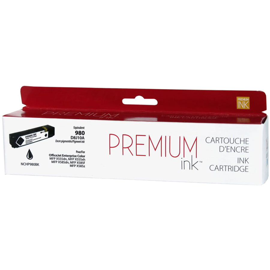 Premium Ink Ink Cartridge - Alternative for Hewlett Packard D8J10A / 980 - Pigment Black - 10000 Pages - 1 Pack