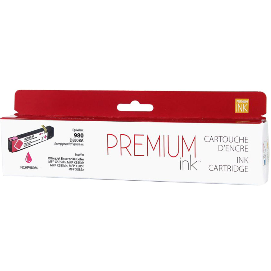 Premium Ink Ink Cartridge - Alternative for Hewlett Packard D8J08A / 980 - Pigment Magenta - 6600 Pages - 1 Pack