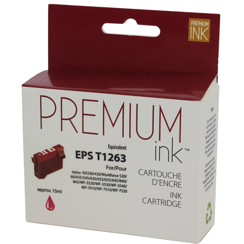 Premium Ink Ink Cartridge - Alternative for Epson T126320 - Magenta - 480 Pages - 1 Pack