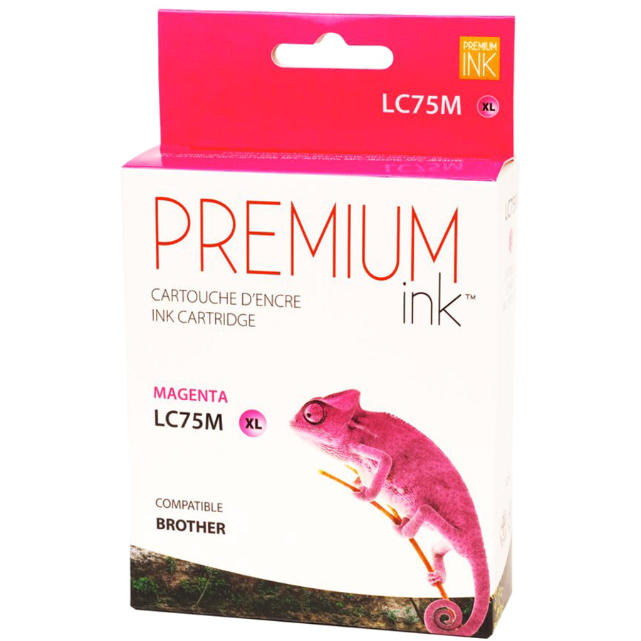 Premium Ink Ink Cartridge - Alternative for Brother LC71M - Magenta - 600 Pages - 1 Pack