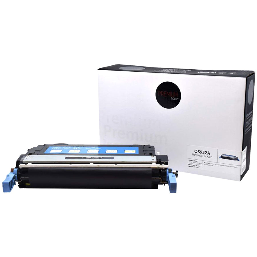 Premium Tone Toner Cartridge - Alternative for Hewlett Packard Q5952A - Yellow - 10000 Pages - 1 Pack