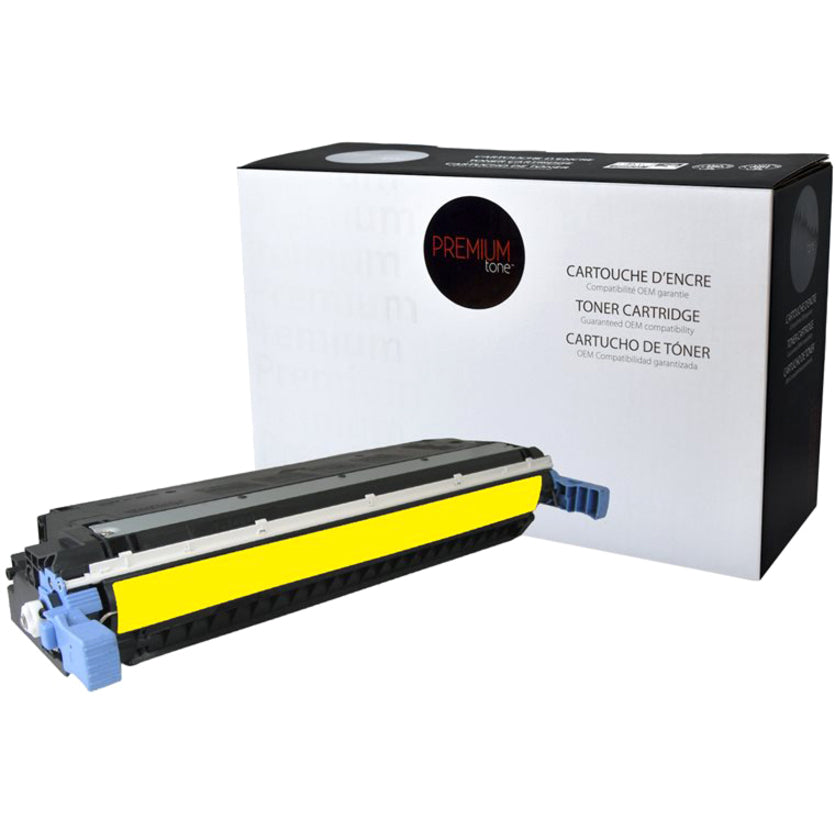 Premium Tone Toner Cartridge - Alternative for Hewlett Packard Q6462A / 644A - Yellow - 10000 Pages - 1 Pack