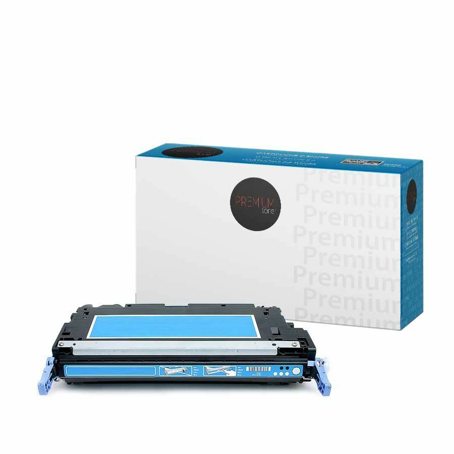 Premium Tone Toner Cartridge - Alternative for Hewlett Packard Q6471A / 502A - Cyan - 4000 Pages - 1 Pack